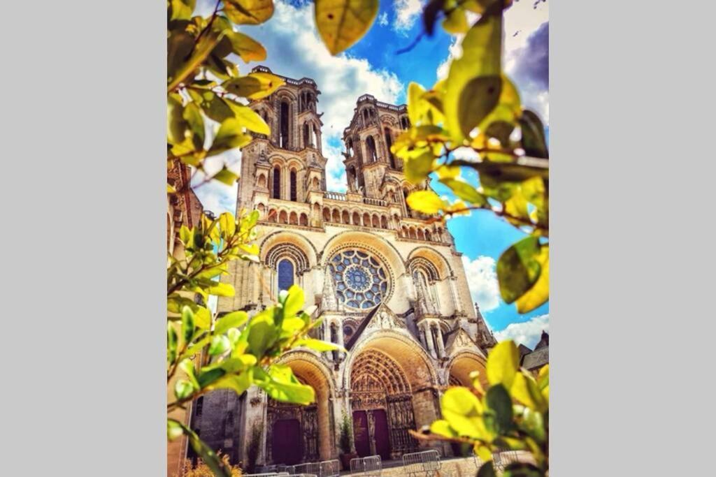 Au Coeur De La Cite Medievale Appartement Laon Buitenkant foto